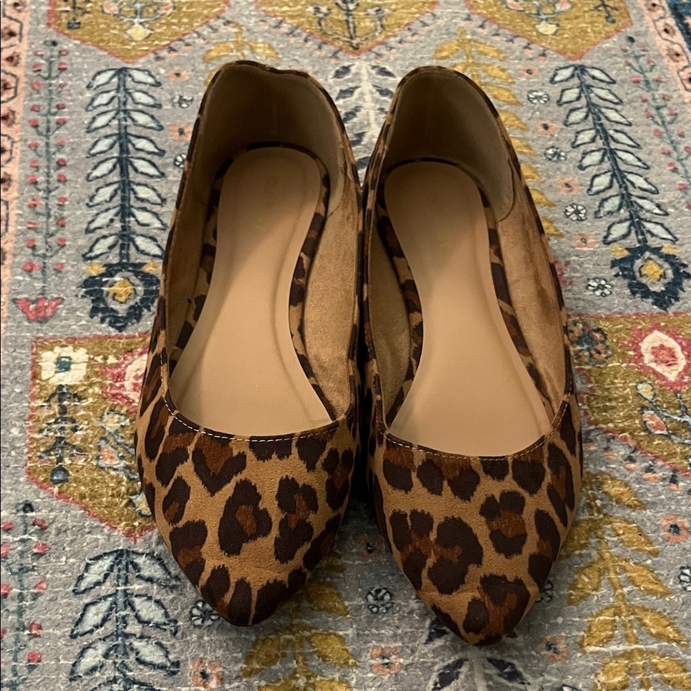 Leopard Print Women's Flats